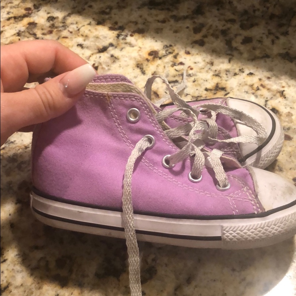 Purple converse
